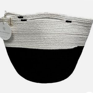 Mia Melange Cotton Basket and Embroidery Kit